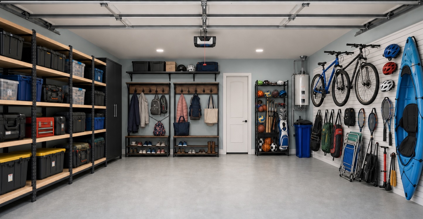 Family & Sports Garage Design
