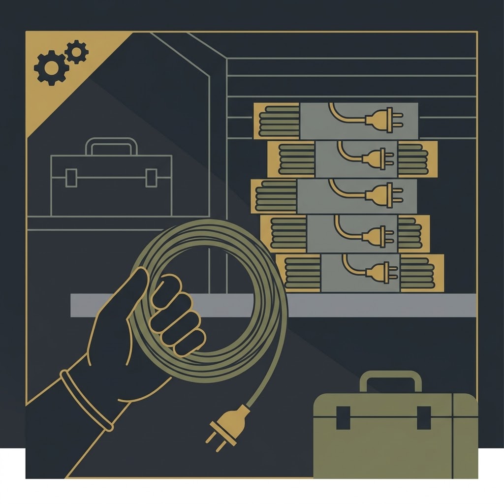 Duplicate extension cords